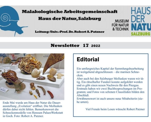 Newsletter (Salzburger Malakologische Arbeitsgemeinschaft)