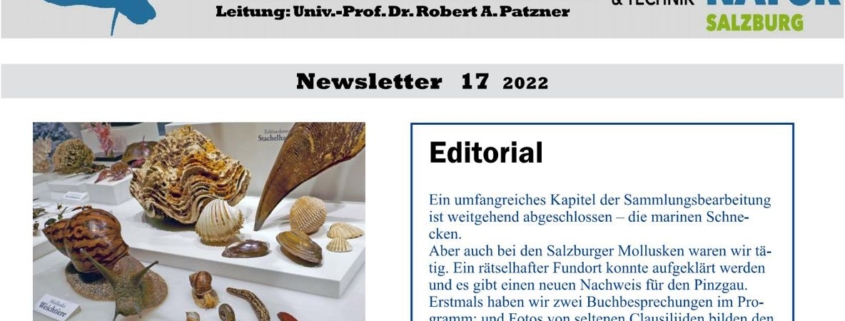 Newsletter (Salzburger Malakologische Arbeitsgemeinschaft)