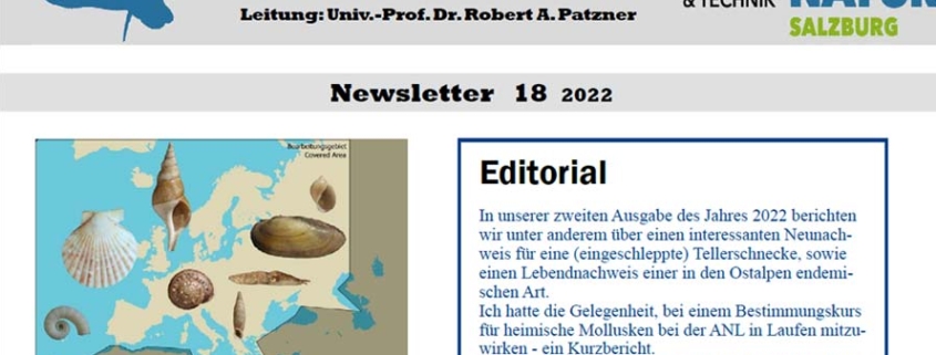 Newsletter (Salzburger Malakologische Arbeitsgemeinschaft)