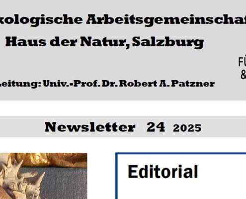 24. Newsletter Malakologische Arbeitsgemeinschaft am Haus der Natur Salzburg