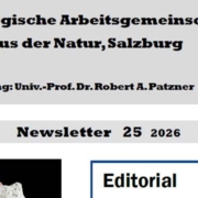 25. Newsletter Malakologische Arbeitsgemeinschaft am Haus der Natur Salzburg